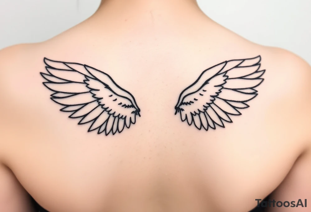 Wings tattoo idea