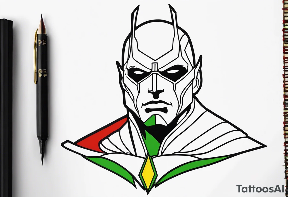 Martian Manhunter tattoo idea