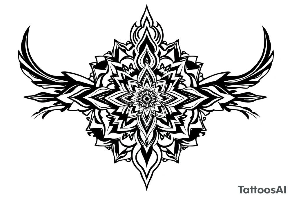 spiritual tattoo idea
