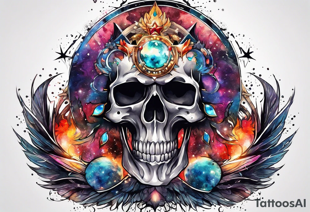 Supernova tattoo idea