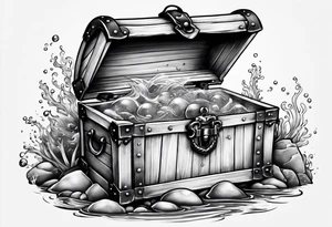 treasure chest

Underwater tattoo idea