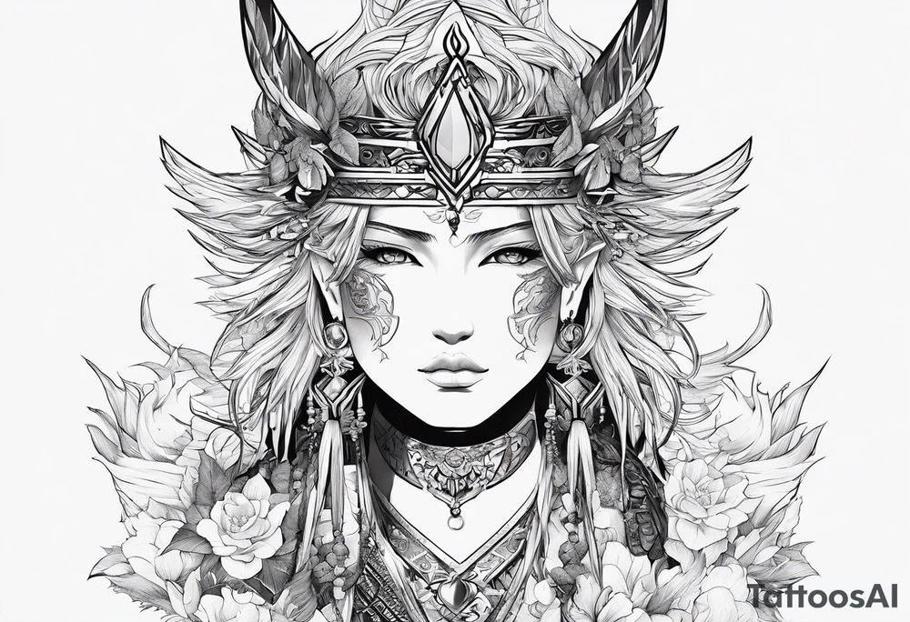 gilgamesh from fate stay night tattoo idea