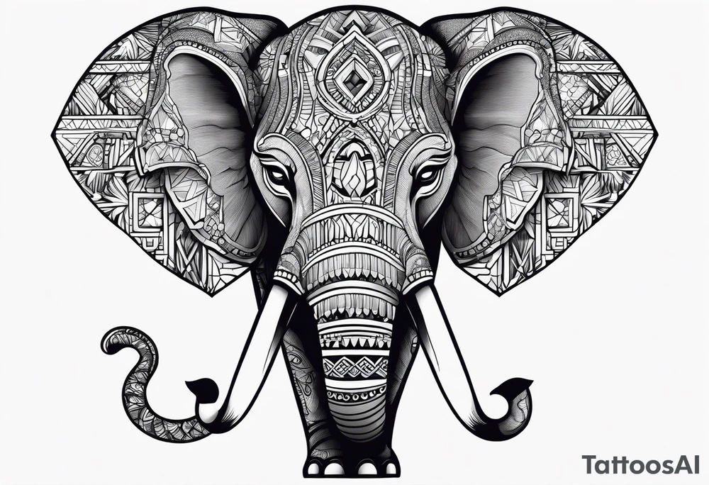 elefante de anuel tattoo idea