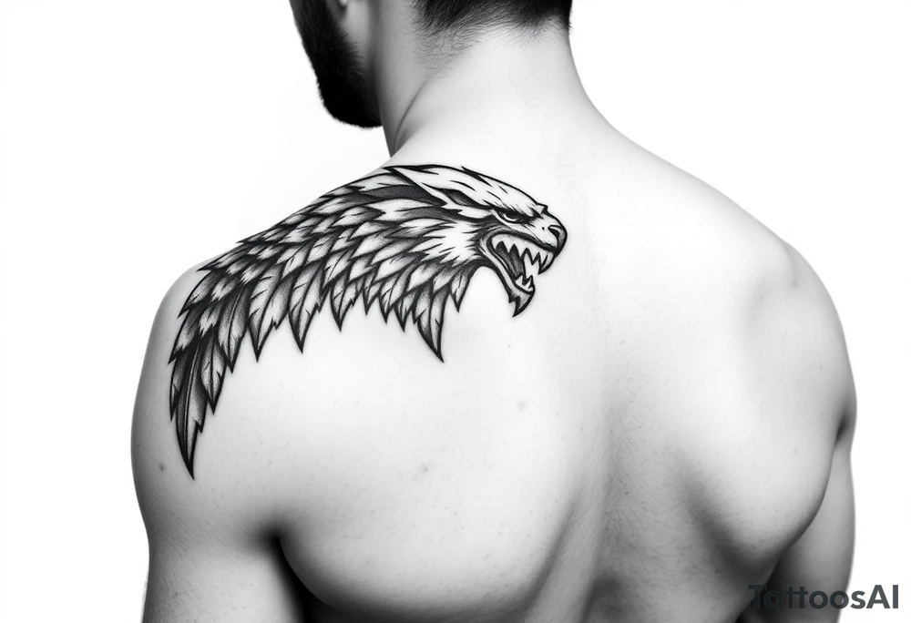Pengoline shoulder tattoo idea
