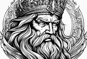 poseidon water tattoo tattoo idea