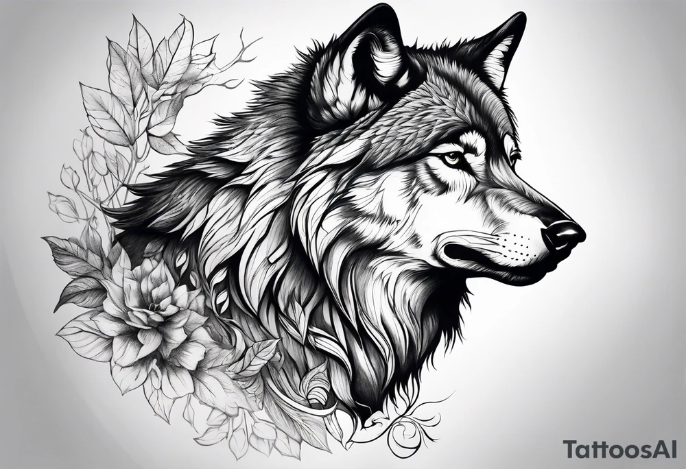 Lmbo wolf tattoo idea