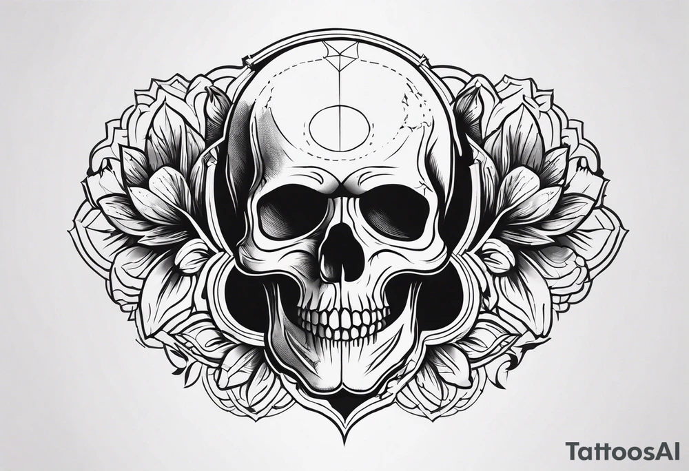 skull tattoo idea