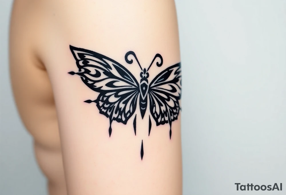 Butterfly tattoo idea