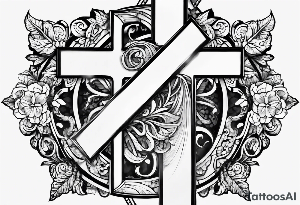 1 Corinthians 13:4 with cross for forearm tattoo idea 1 Corinthians 13:4 with cross for forearm tattoo idea