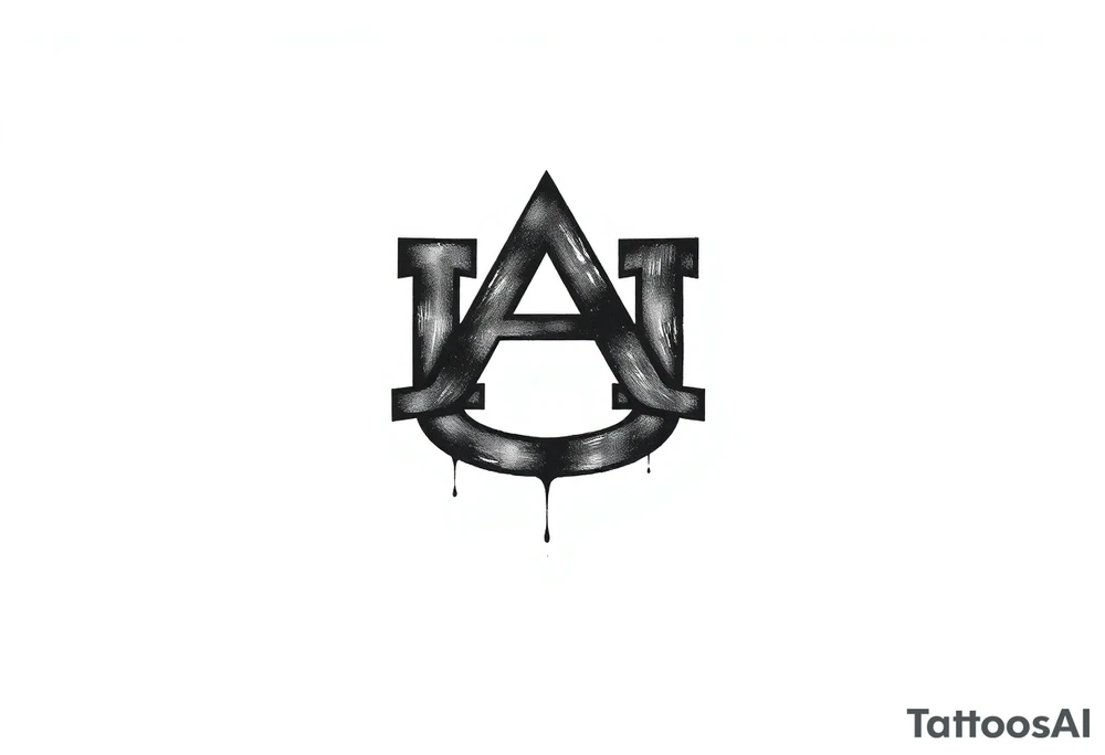 Auburn symbol tattoo idea