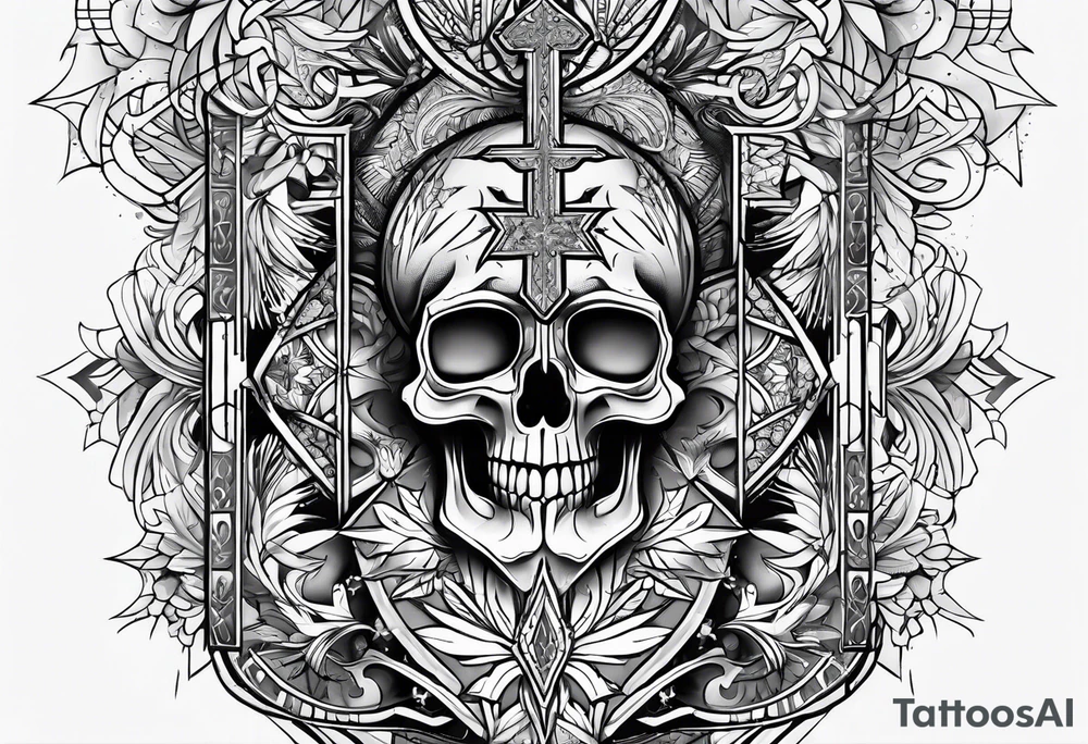 Catholic men’s tattoo tattoo idea