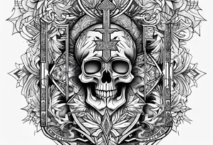 Catholic men’s tattoo tattoo idea