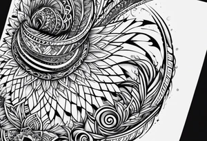 Dna strand tattoo idea
