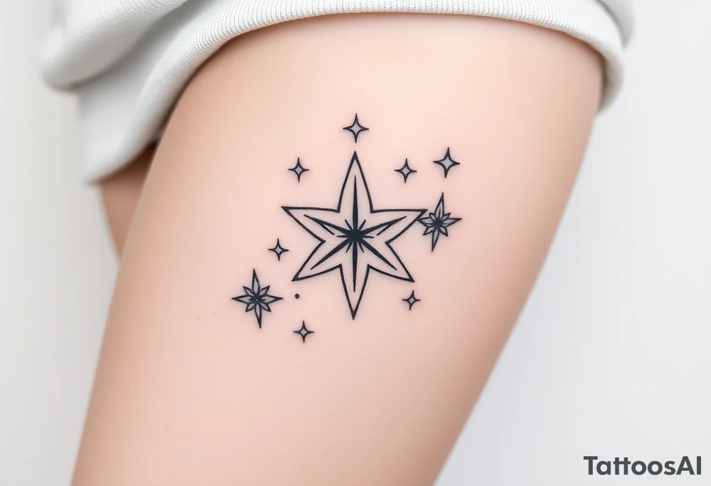 Stars tattoo idea