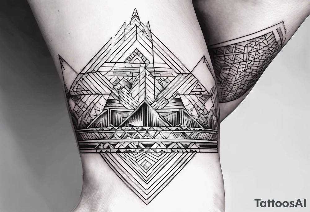 foot race tattoo idea