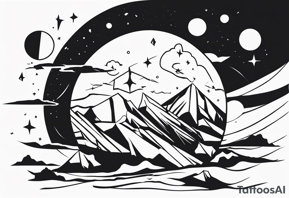 earth shattering tattoo idea