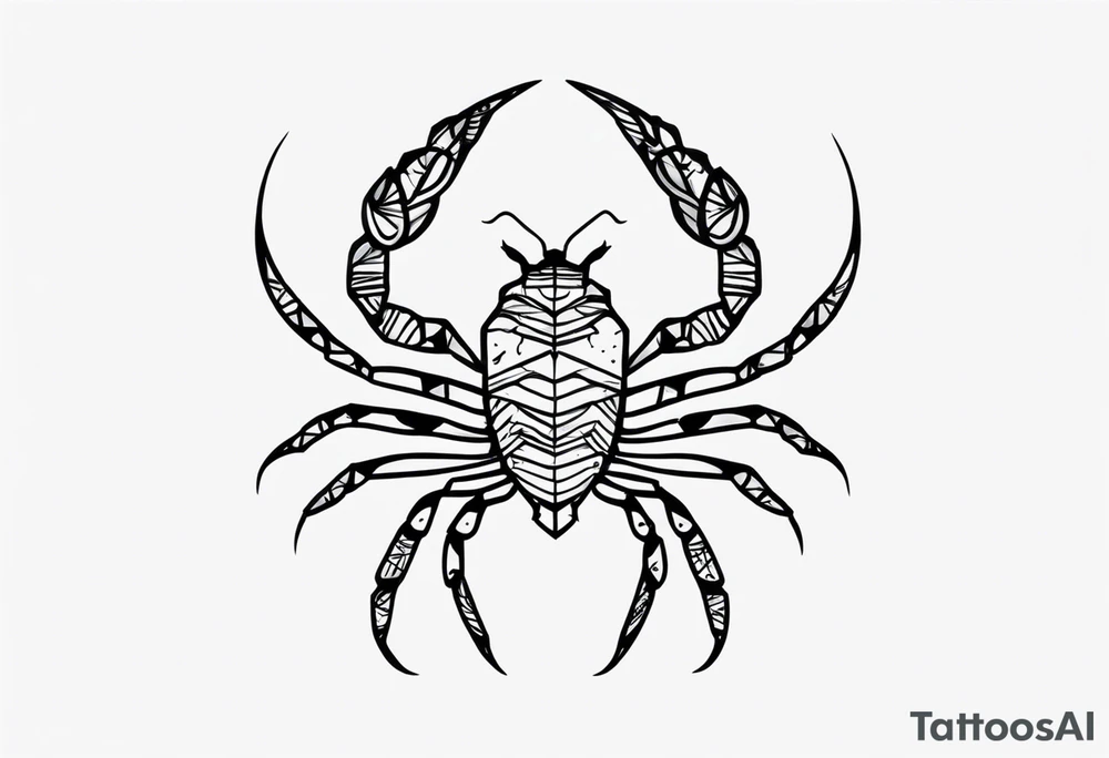 Scorpio tattoo idea