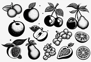 Fruits tattoo idea