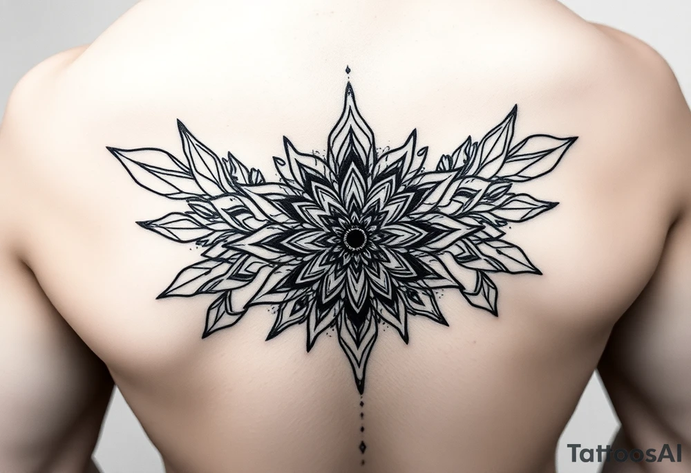 mandala tyylinen tatuointi käsivarteen tattoo idea