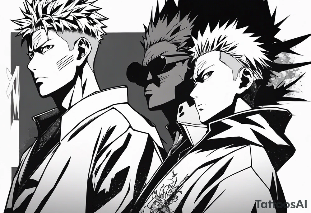 itadori jujutsu kaisen tattoo idea