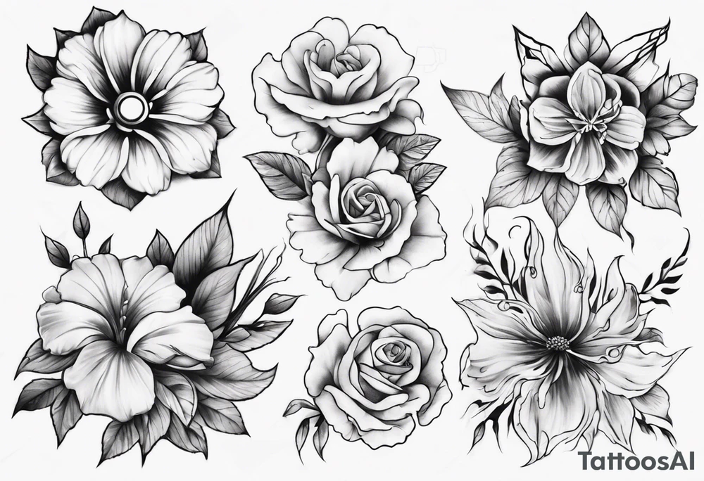 Flowers tattoos tattoo idea