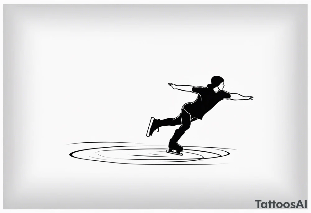 iceskater tattoo idea