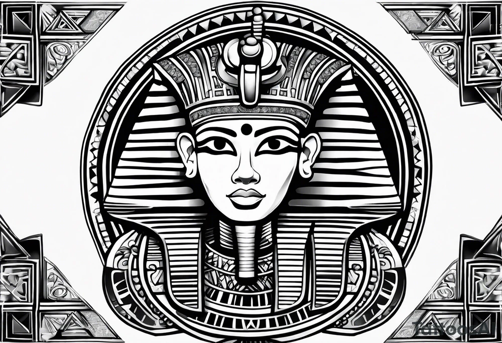 egyptian tattoo tattoo idea