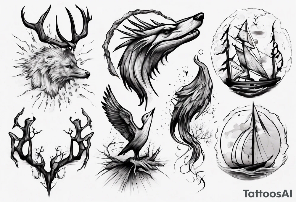Driftwood tattoo idea