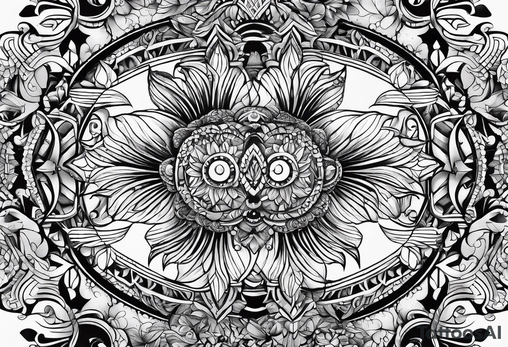 UPLIFTING THOGHTS NO WORRIES tattoo idea