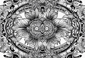 UPLIFTING THOGHTS NO WORRIES tattoo idea