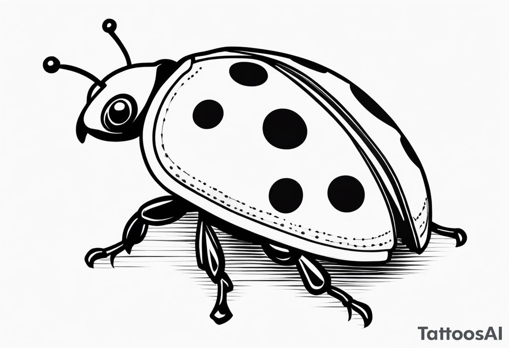 Ladybug tattoo idea
