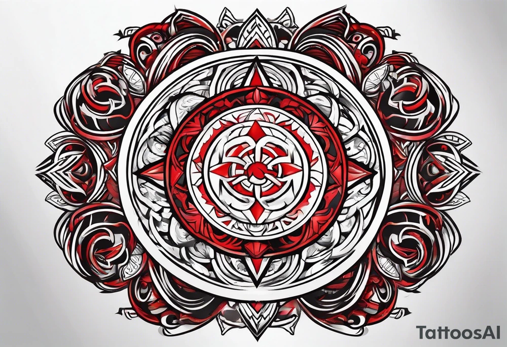 submission, red mark, brand, circular sigil tattoo idea