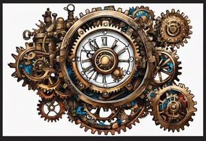 steam punk, Gears, Autism tattoo idea
