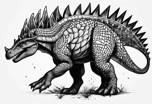 stegosaurs tattoo idea