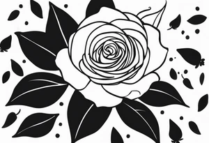 Create a back tattoo with rose petals and the quote 
I took the one less traveled by and it had made all the difference. tattoo idea