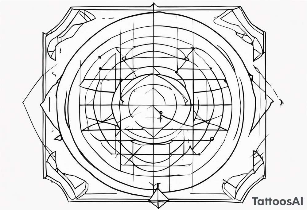 Coordinates tattoo idea