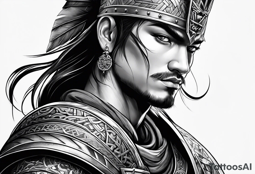 WARRIOR tattoo idea