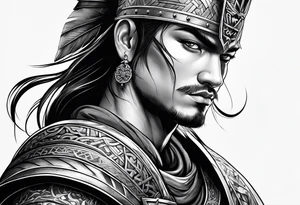 WARRIOR tattoo idea