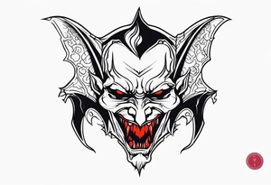 Vampire tattoo design tattoo idea