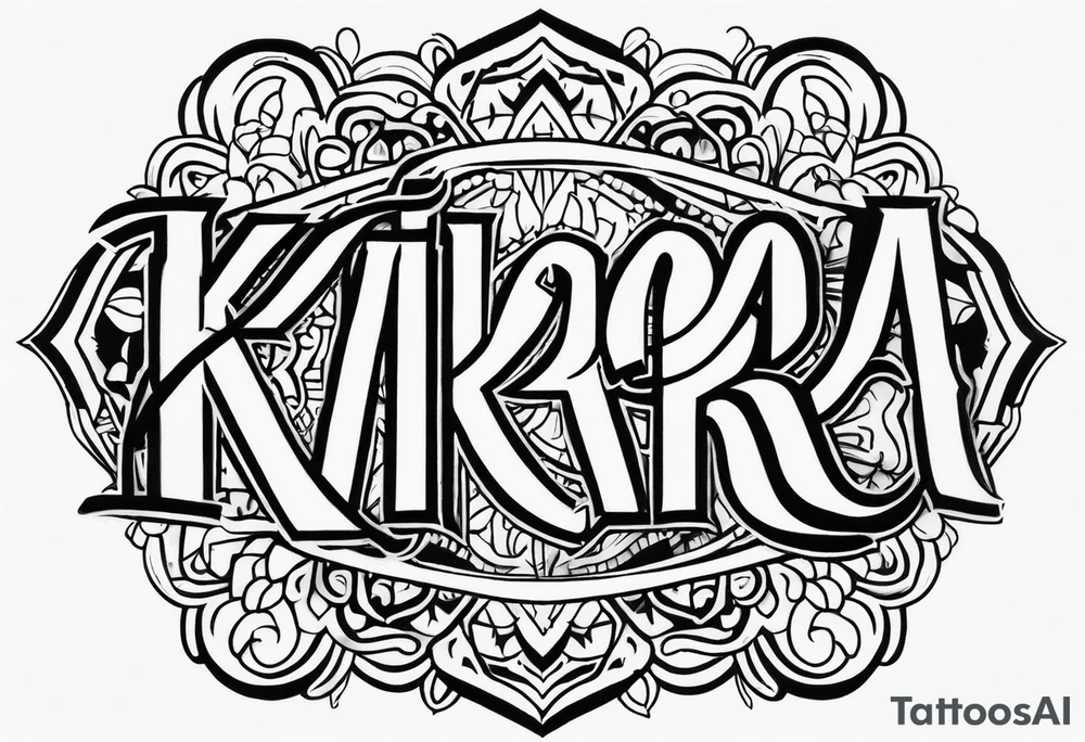 Kiara tattoo idea