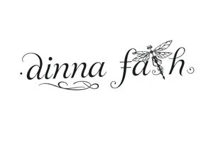 dinna fash. Style celtic flower. Dragon fly. Minimaliste. Simple tattoo idea