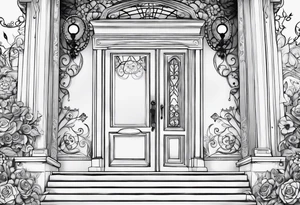 coraline and the secret door tattoo idea