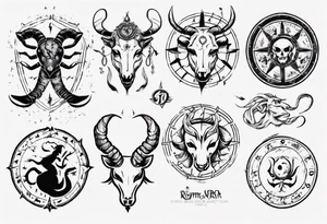 RKMSR, Punjab, cancer zodiac sign tattoo idea