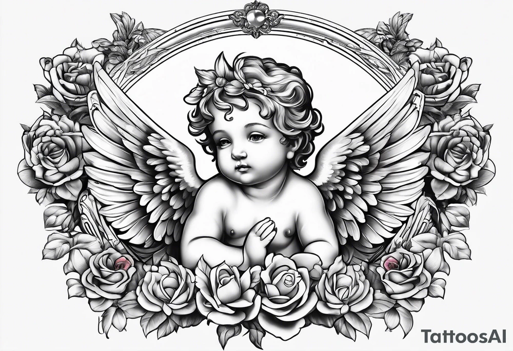 cherub tattoo idea