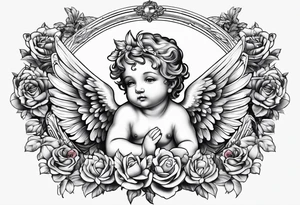 cherub tattoo idea