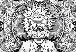 rick sanchez drugs tattoo idea