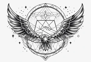 Aquarius constellation tattoo idea