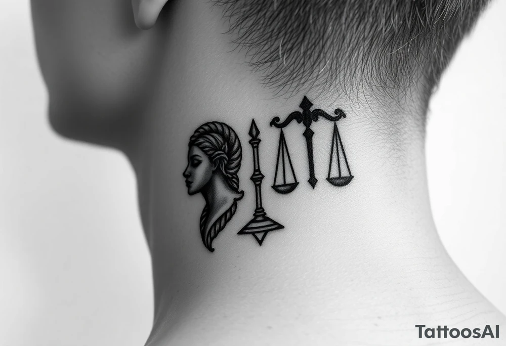 aries and libra
against the odds tattoo idea