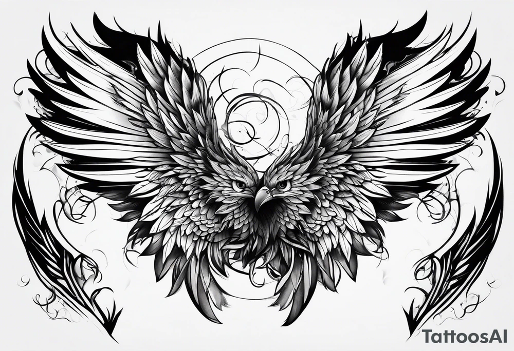 Wings tattoo idea