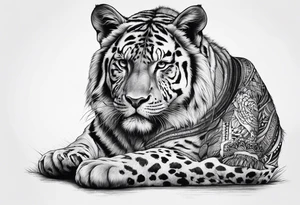 Andorinha com terço nas patas tattoo idea